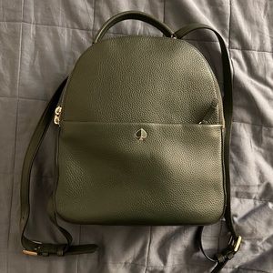 Kate Spade NY Polly Medium Backpack - Forest Green